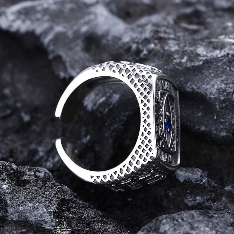 God's Eye Ring Men's Adjustable Punk Jewelry